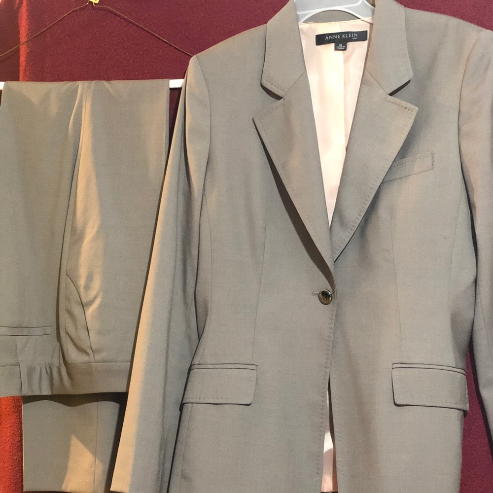 2 piece pants suit